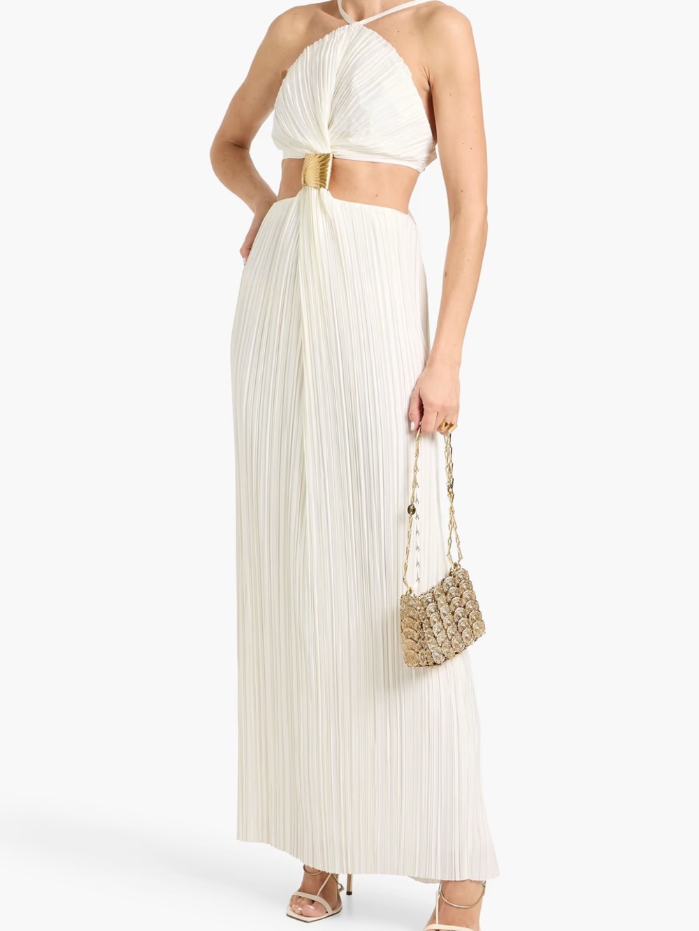 Cult Gaia Mitra Embellished Cutout Gown - Picture 2 of 3